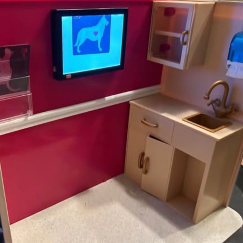 Our Generation Pink Play Veterinary Clinic Playset - Picture 4 of 13
